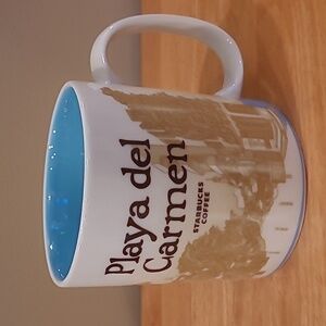 STARBUCKS 2014 Playa del Carmen Limited Edition Global Icon Collector Series Mug